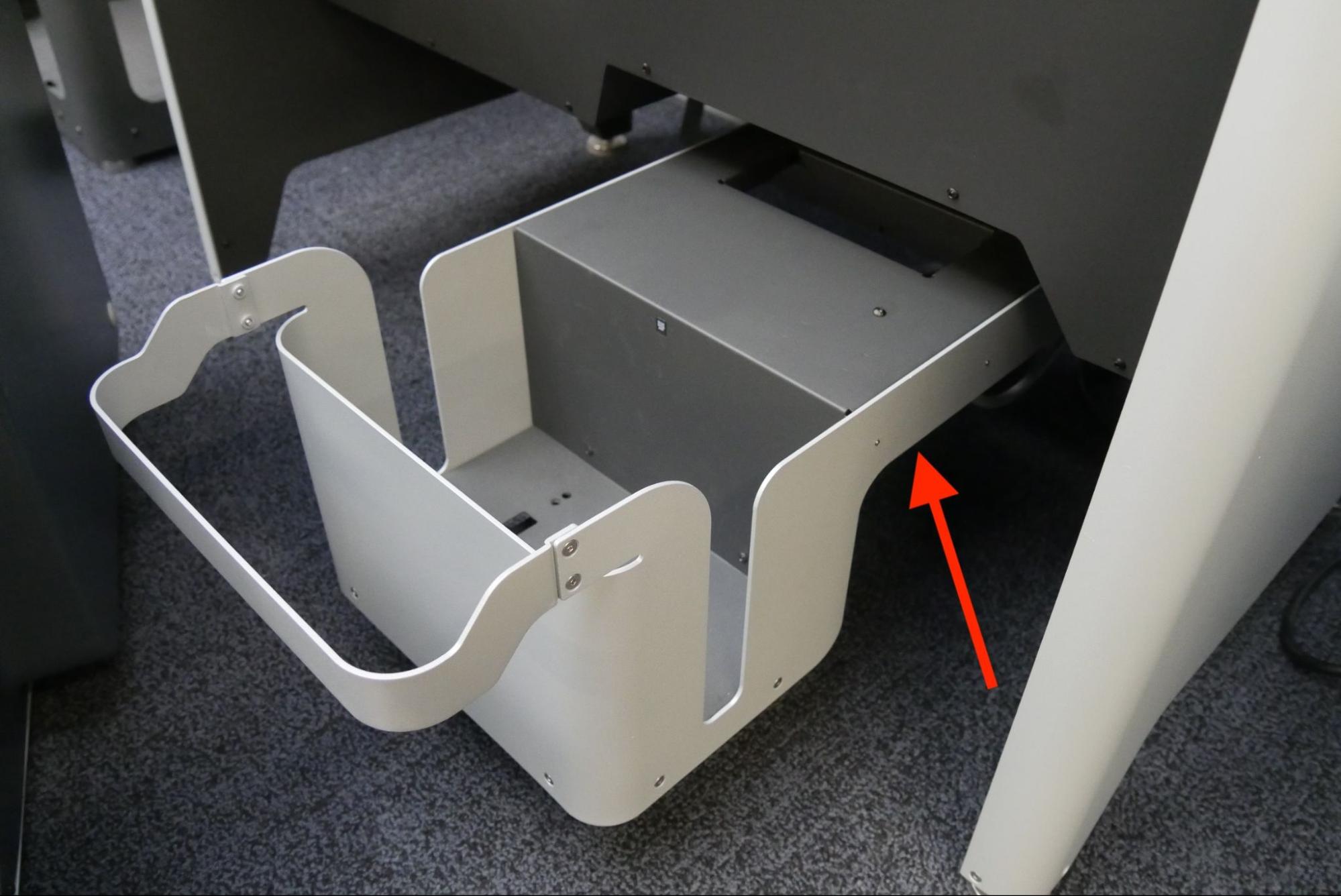 Fuse Sift cartridge drawer open
