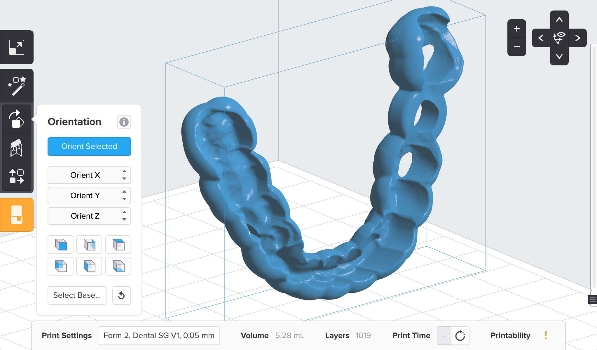 Using Dental SG Resin