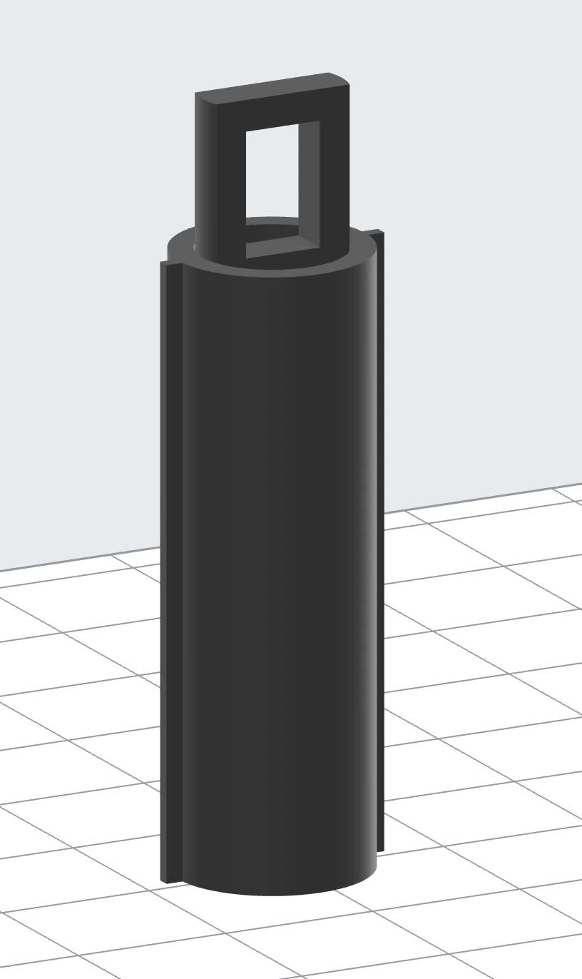 Silicone 40A Resin cylinder model