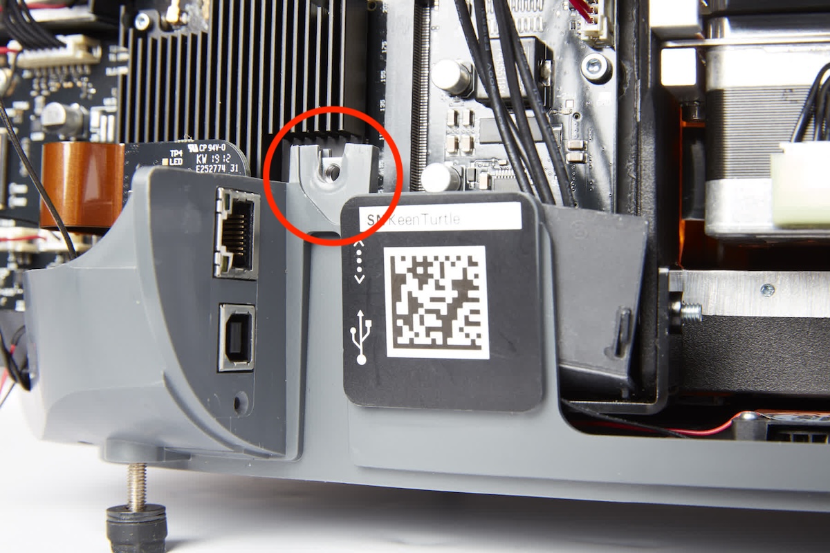 What Is Rear Shell Extension Replacing the Form 3 X-axis motor assembly