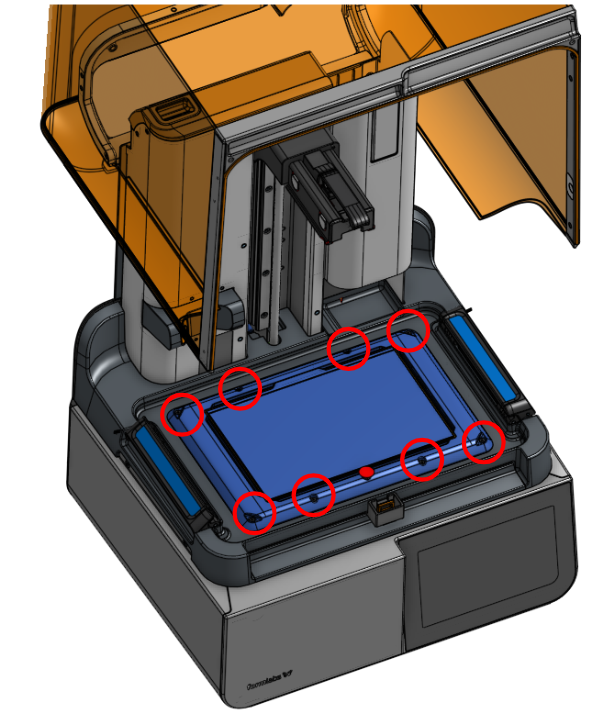 Loosen the LPU housing screws