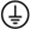 Grounded terminal icon