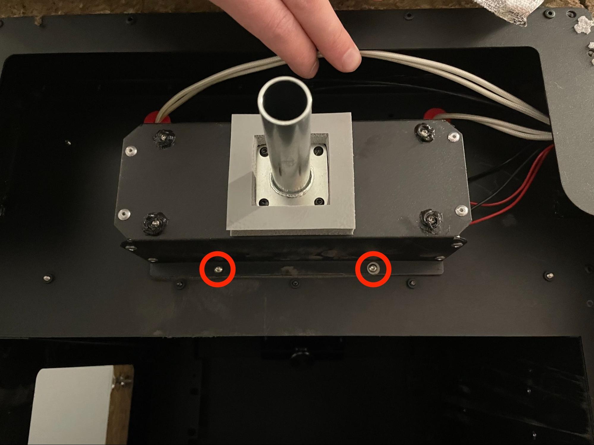 Replacing the Fuse 1 air heater