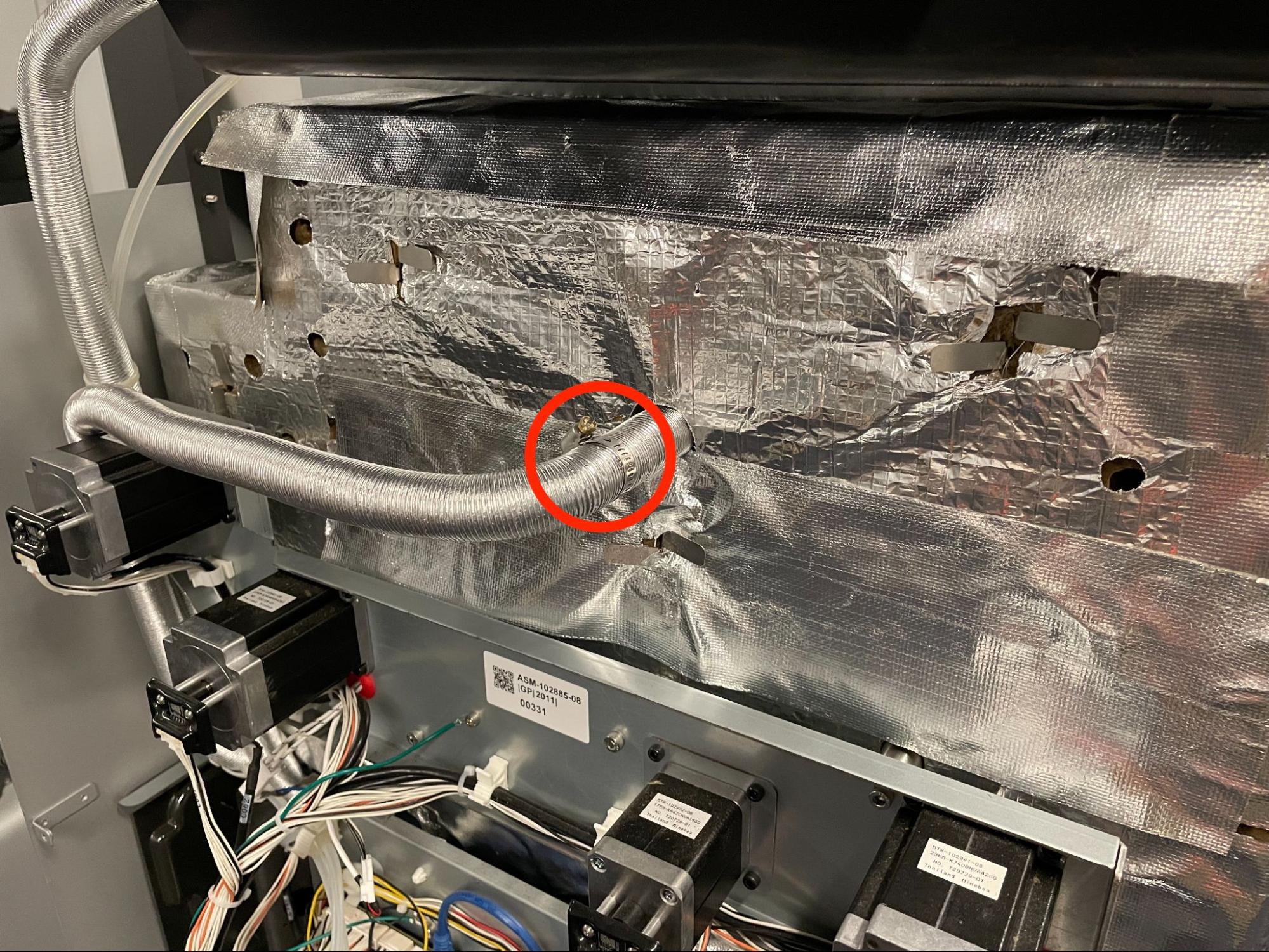 Replacing the Fuse 1 air heater