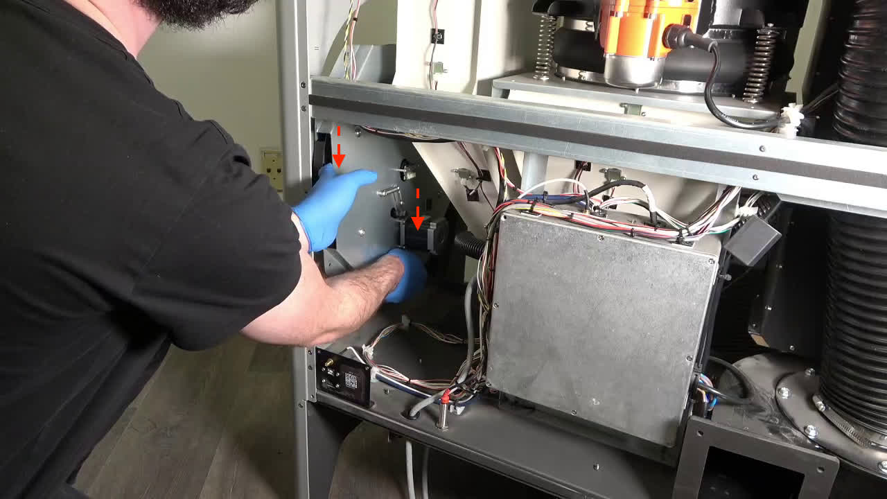 Replacing the Fuse Sift mixer assembly