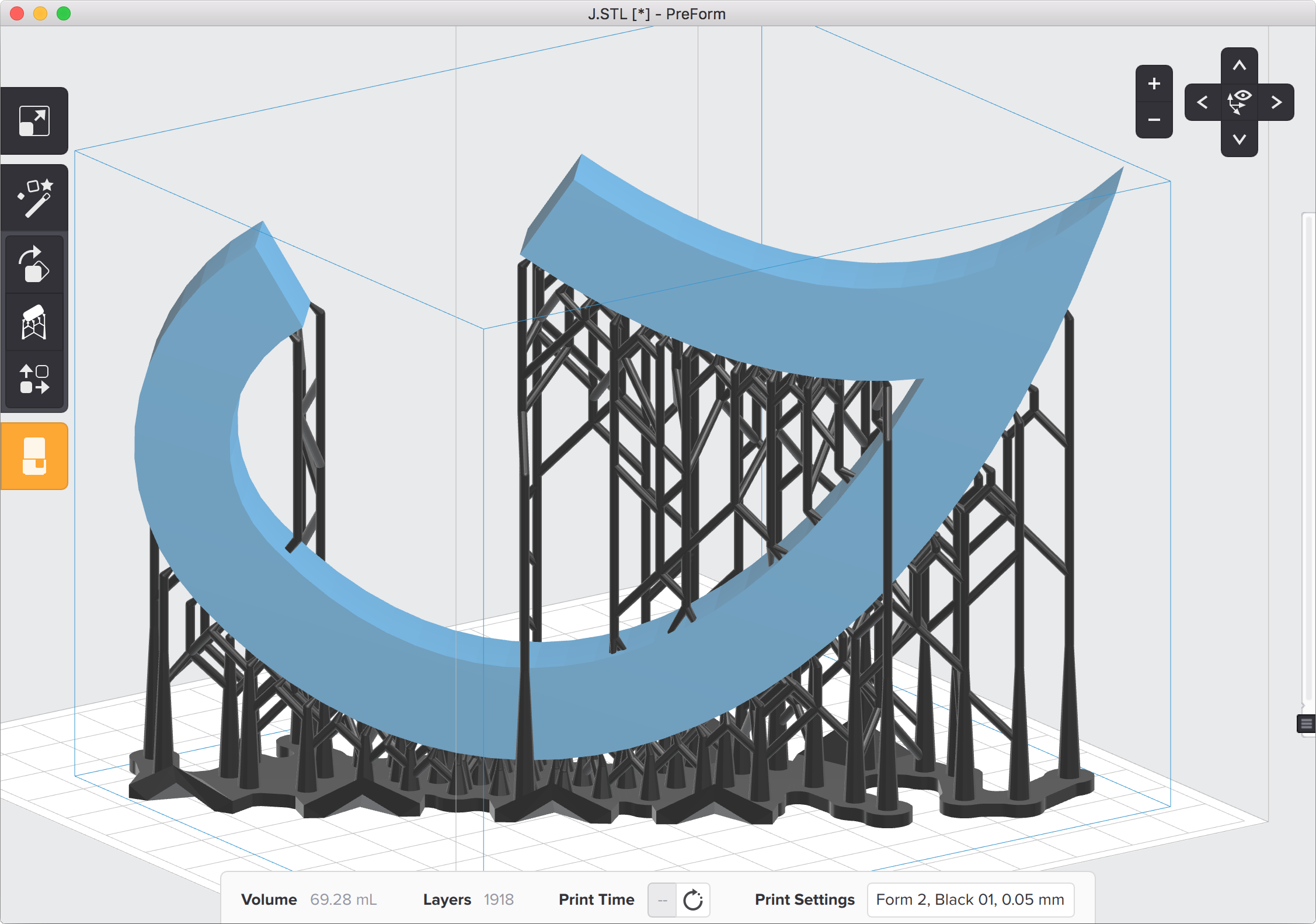 Orientación de los modelos