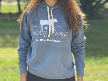 Blue Jean Hoodie  (S)
