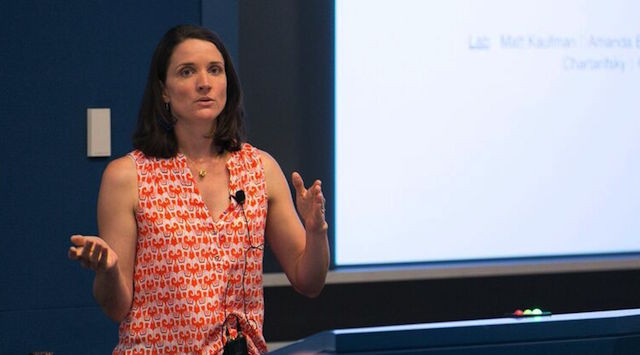 Anne Churchland of Cold Spring Harbor Laboratory presented on the interaction of sensory signals and internal dynamics during decision making.