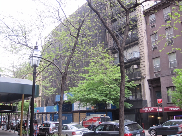 The site of the planned tower.