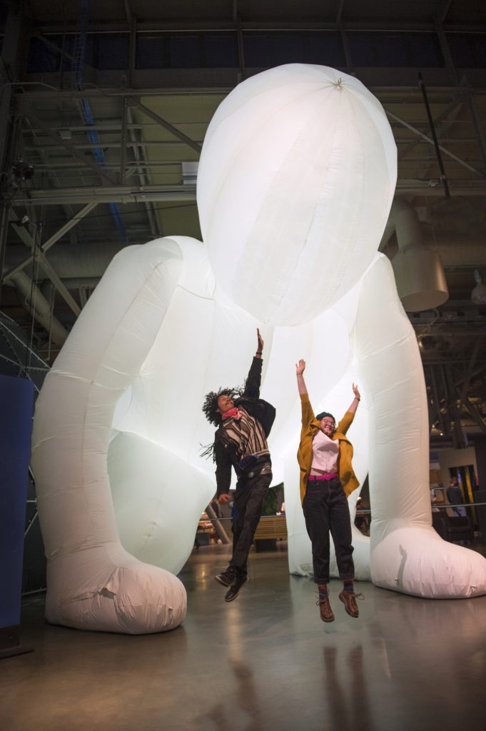 Exploratorium 'Inflatable' exhibit puts cool air into art and science