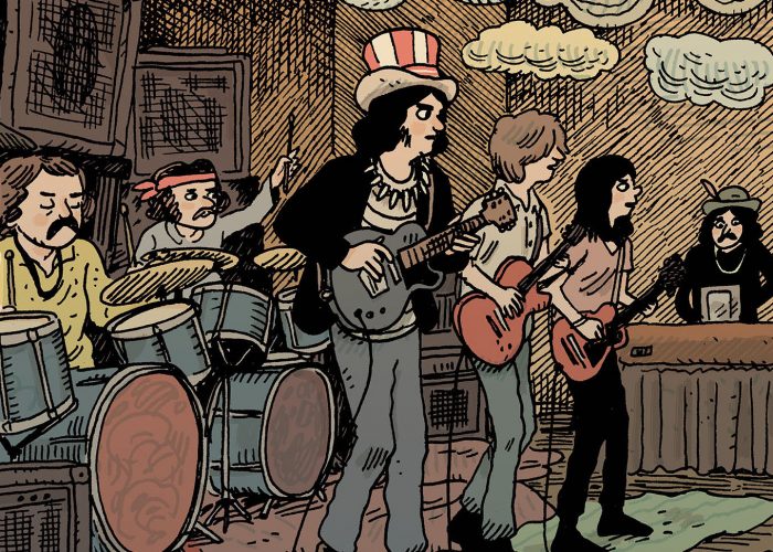 The Grateful Dead's official graphic novel comes to life