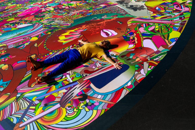 Public art roller rink brings disco skating to Fort Mason Datebook