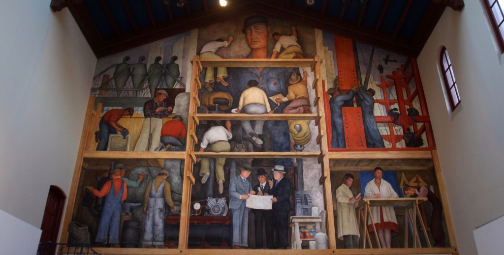 S F Art Institute S Diego Rivera Mural Not Being Pushed For Sale Board Chair Says Datebook