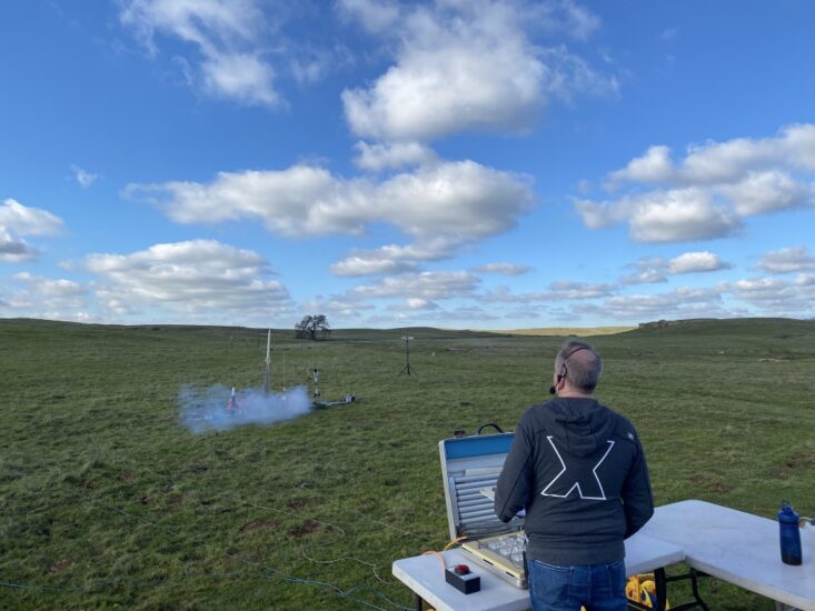 At a model rocket launch, hope takes flight Datebook