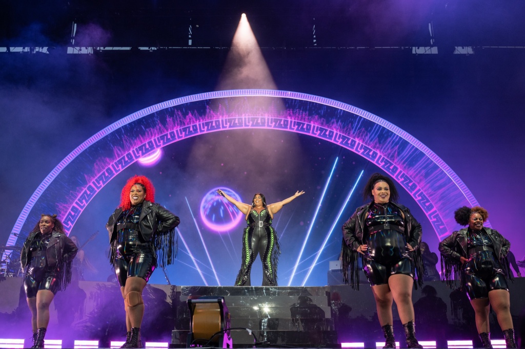 Lizzo onstage at BottleRock
