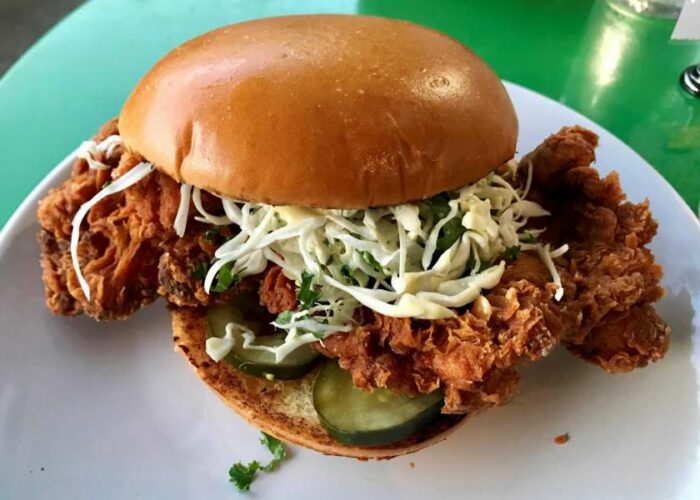 Fried Chicken Sandwich Friday 93 Til in Montrose scores an A plus