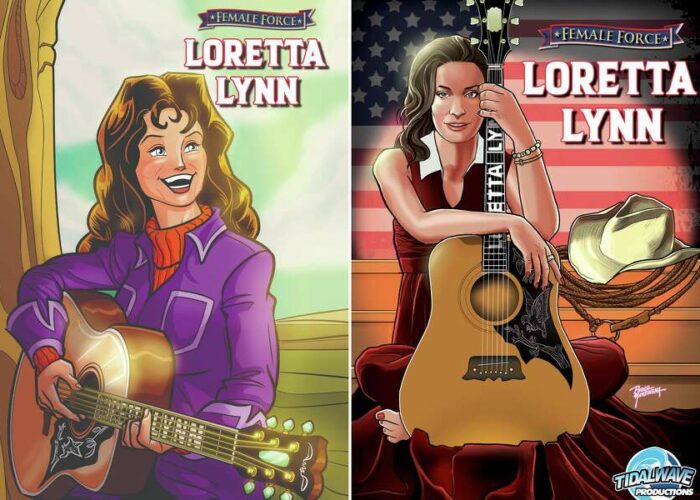 A new tribute comic book on country music icon Loretta Lynn debuts this(01)
