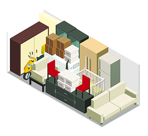 10x25 Self Storage Unit: Climate Controlled or Drive Up