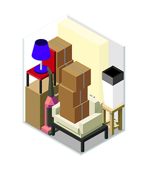 5x7.5 Self Storage Unit: Climate Controlled or Drive Up
