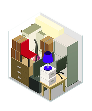 7.5x10 Self Storage Unit: Climate Controlled or Drive Up
