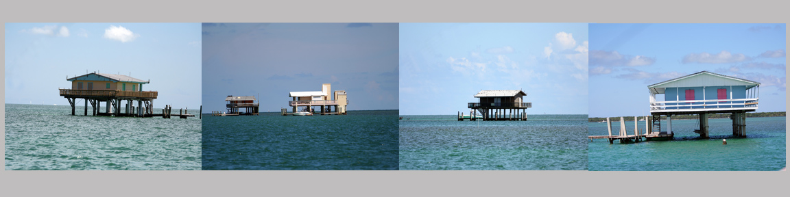 Florida Stiltsville houses