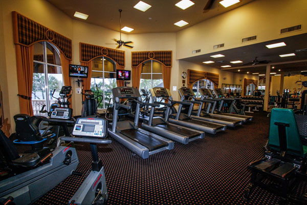 Valencia Lakes gym gated community