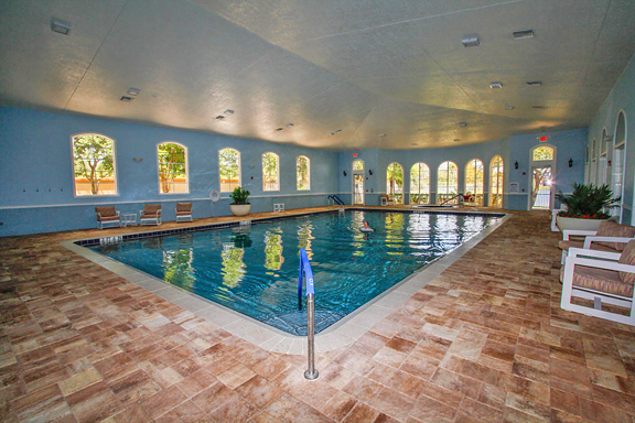 indoor pool Bellaggio a Gated community