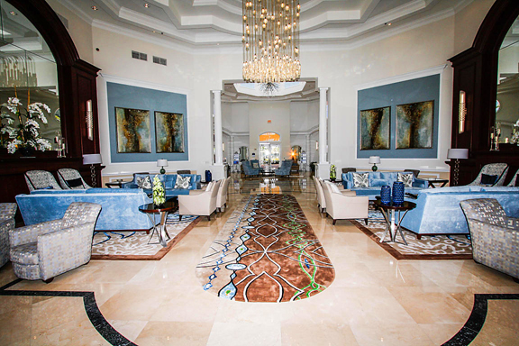 lobby Bellaggio a Gated community