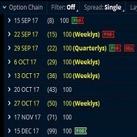 Weekly option trade alerts