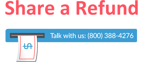 share a refund logo