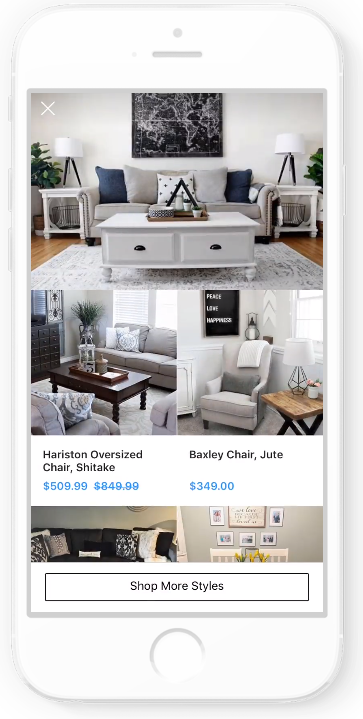 collection ad example