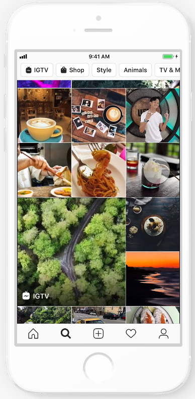 IG explore feed ads 2