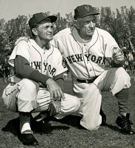 Kerry Ferrell and Casey Stengel