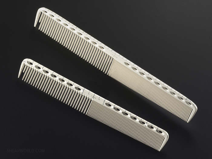 YS Park Guide Comb with Ruler Measurements in Inches Shear World