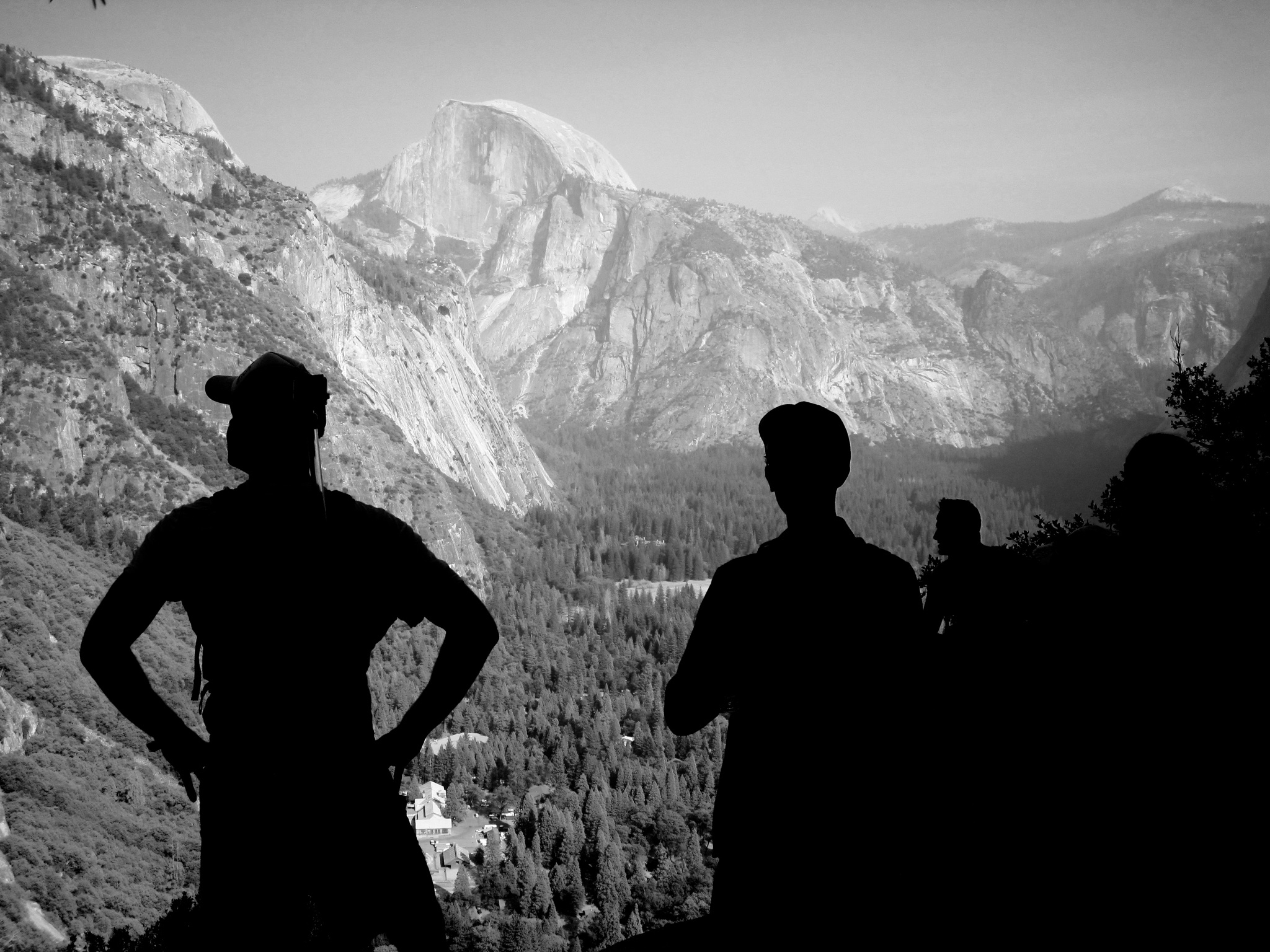 Hikers in Yosemite