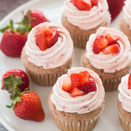 strawberry cupcake