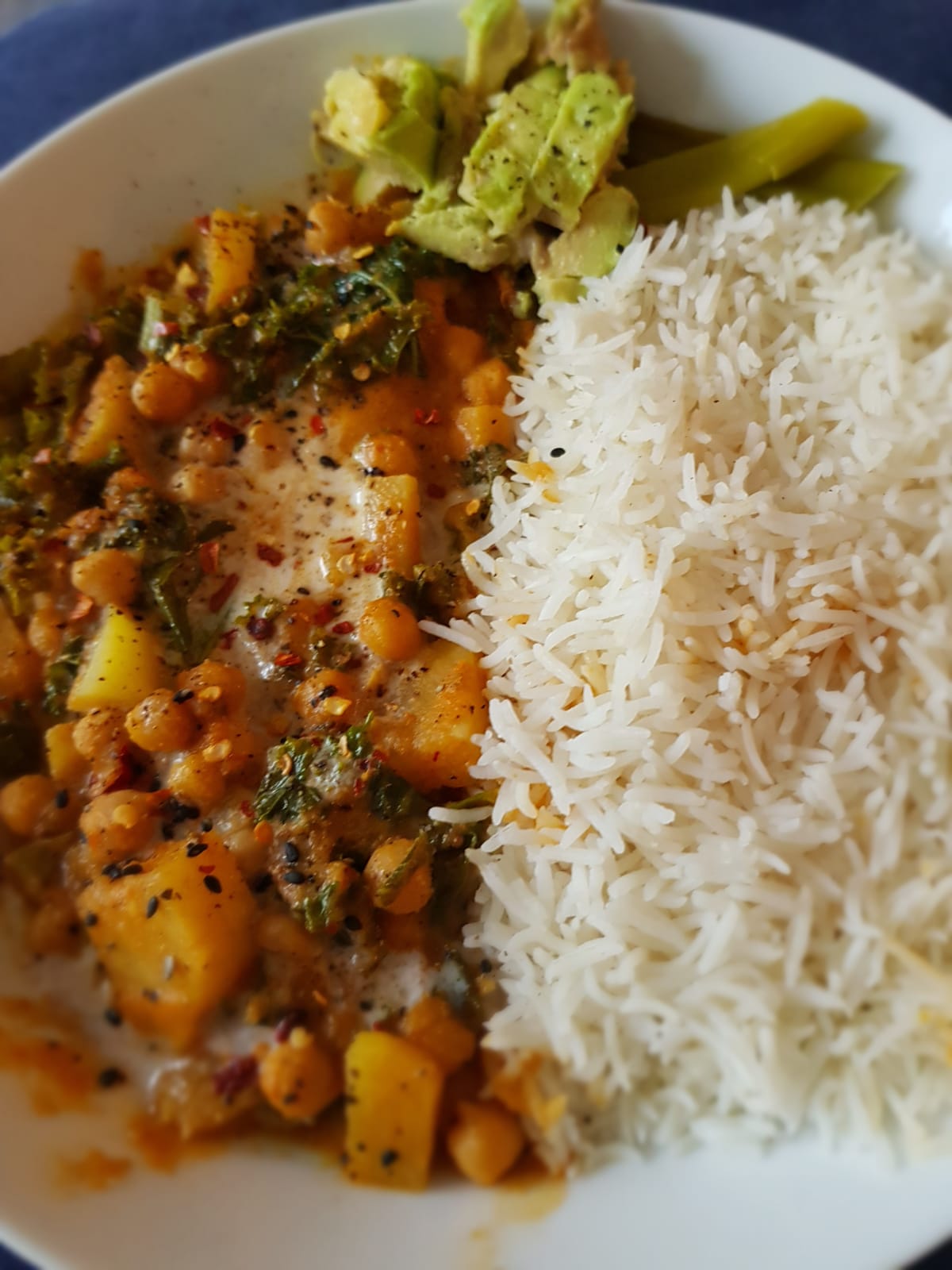 Sweet Potato & Chickpea Curry
