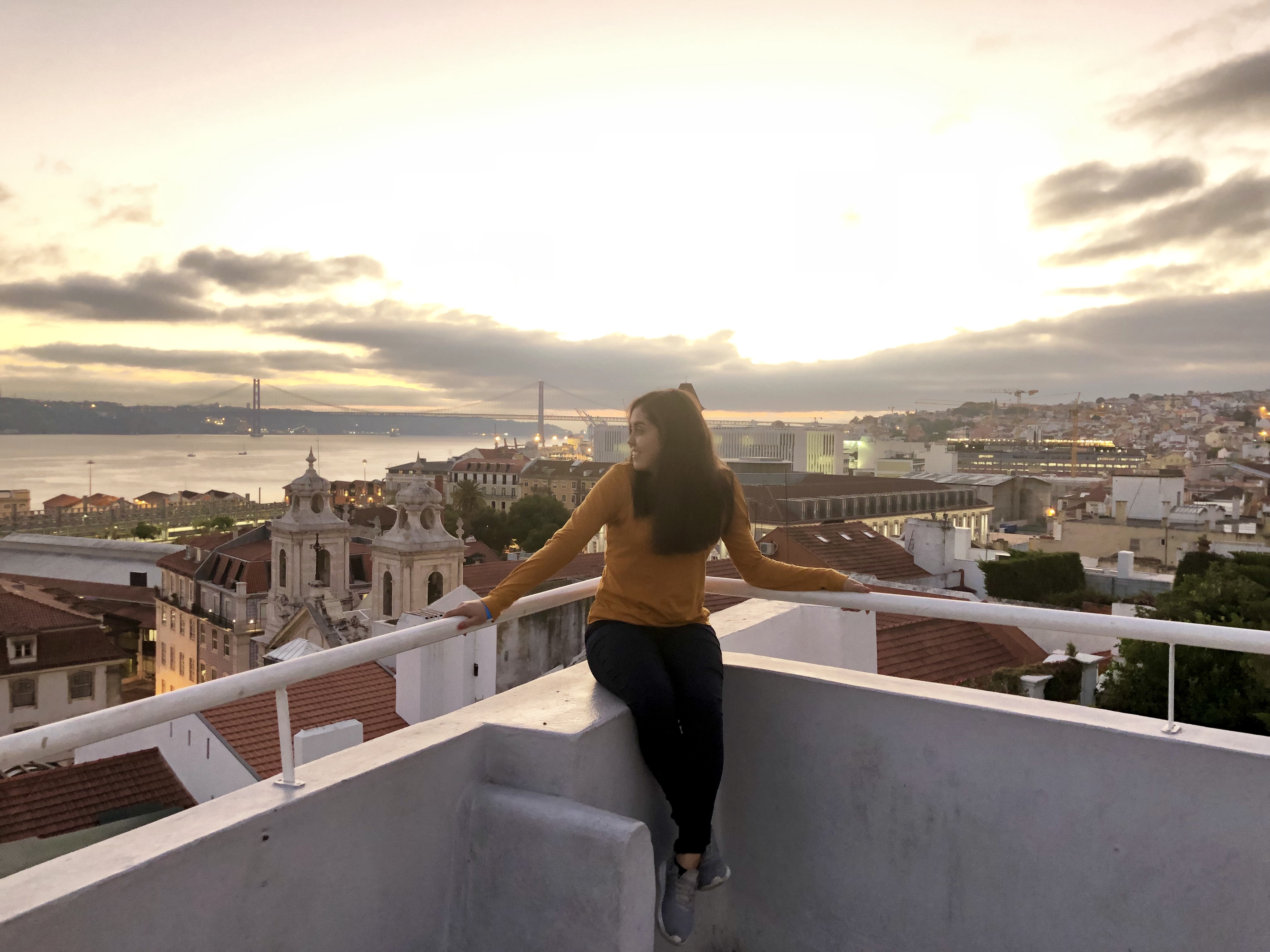 meWithPortugalSunset