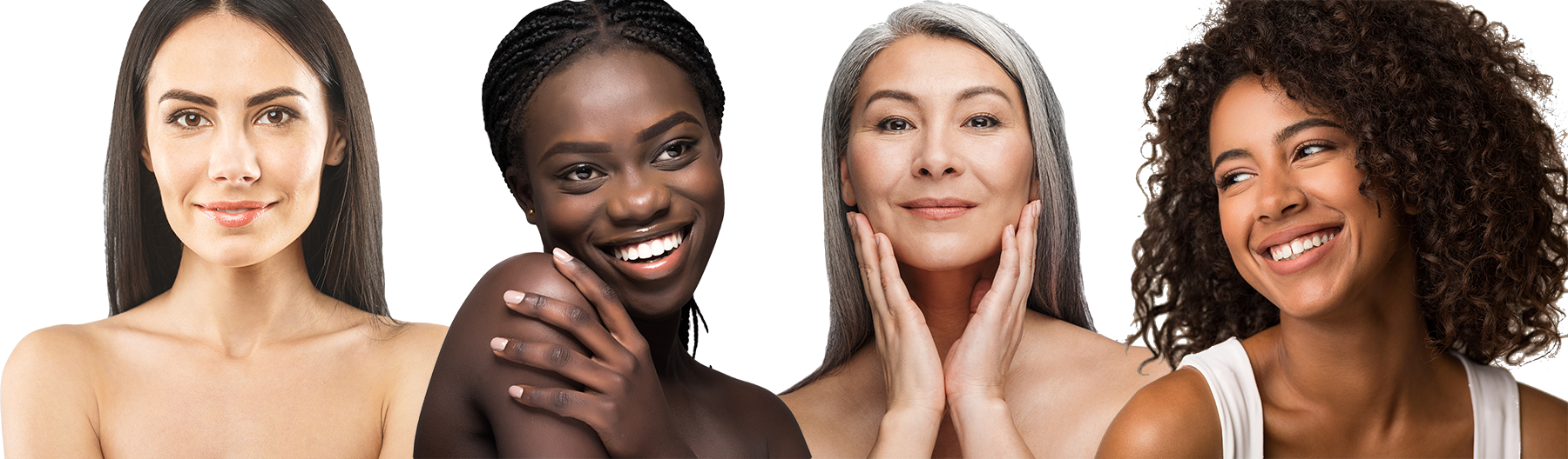 Various
      ethnicities women together