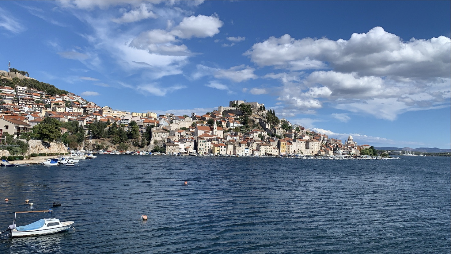 beach in Sibenik, Croatia