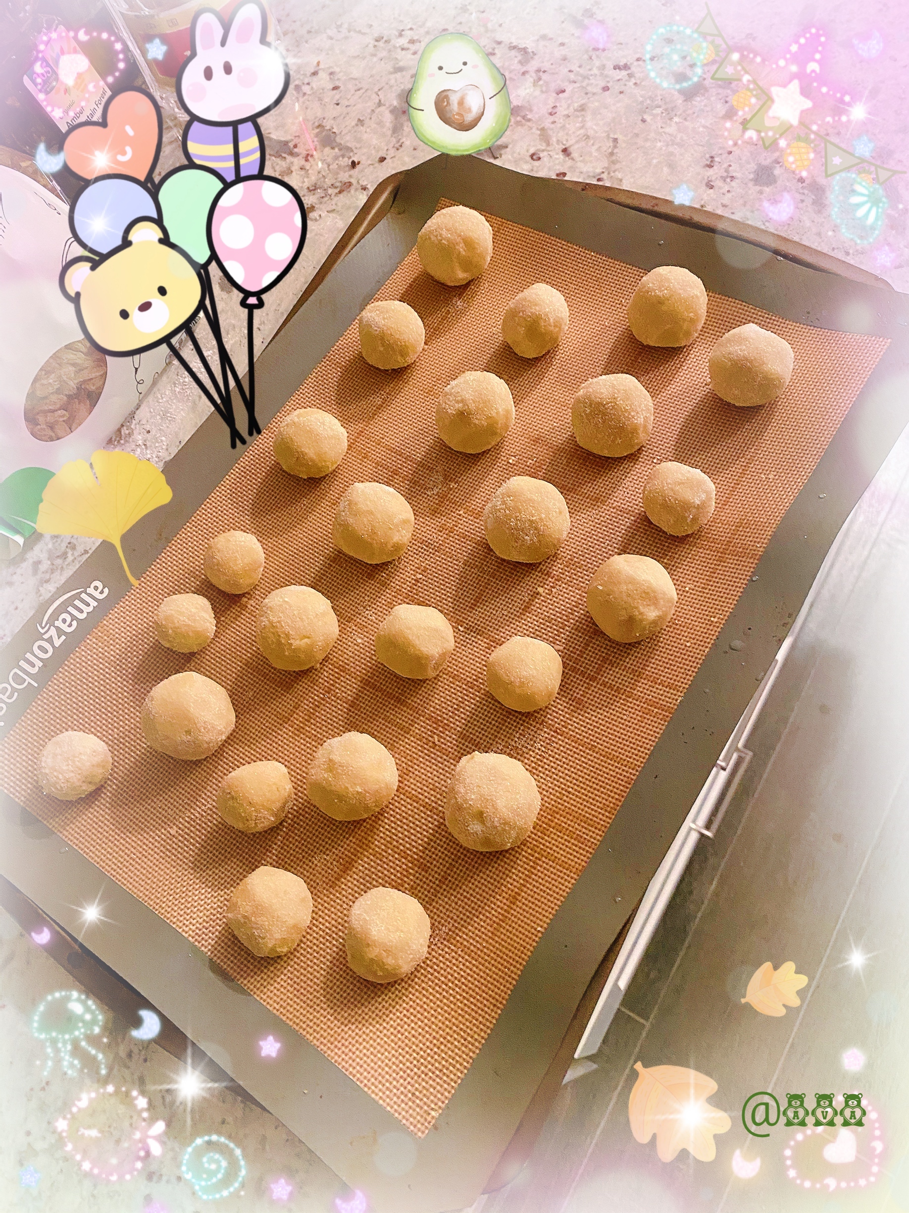 Lime Sugar Cookies Pre-Baking
