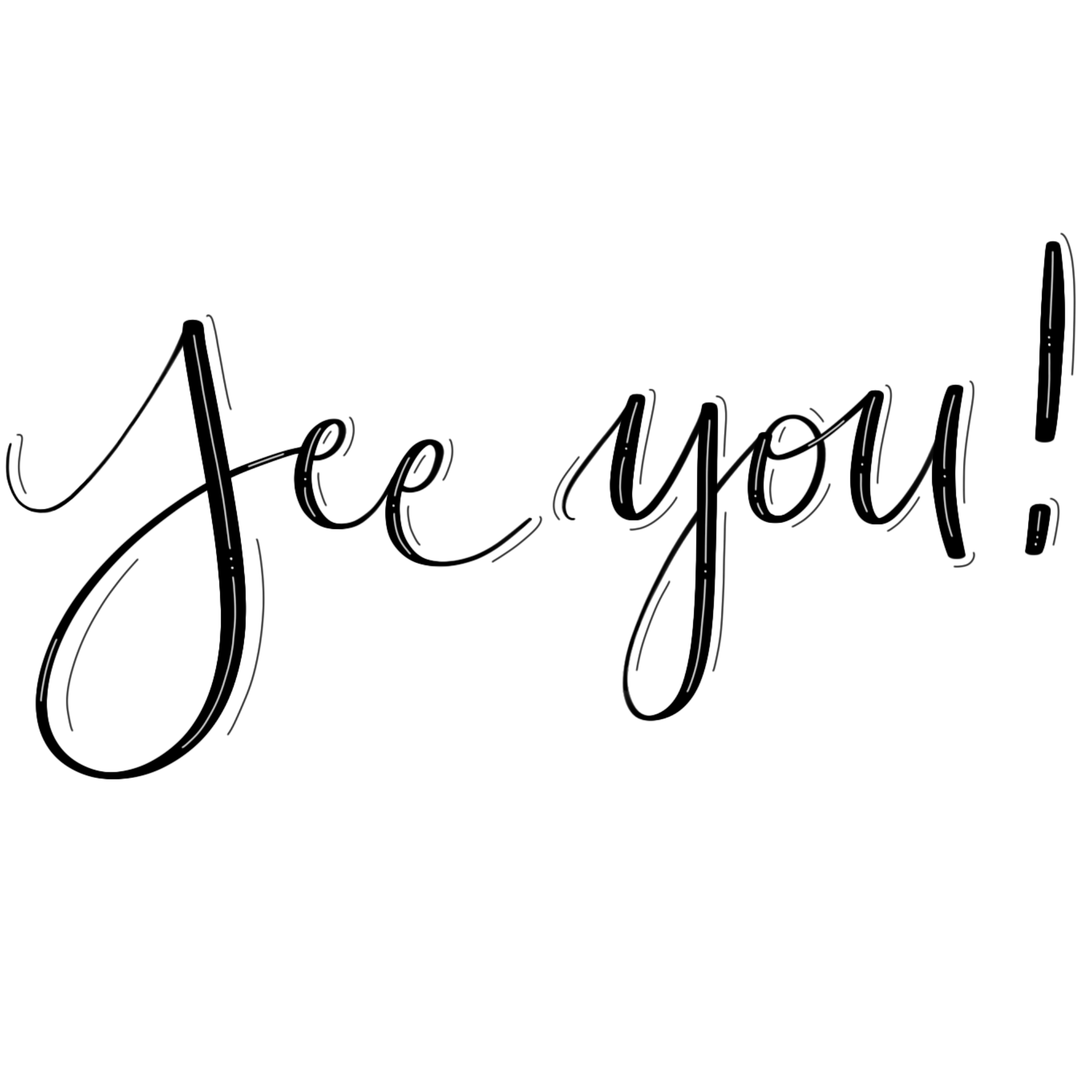 Brush lettering wiritng