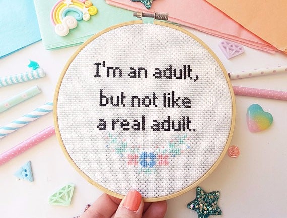 Cross stitch is fun
