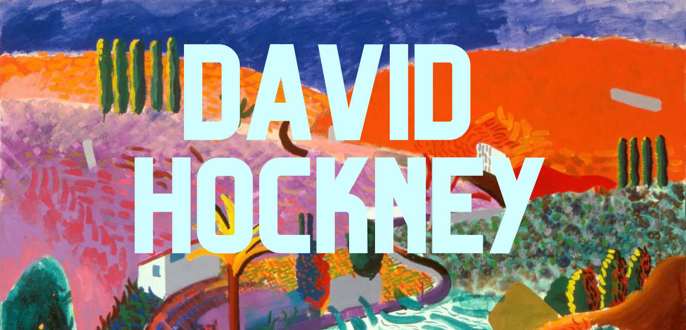 Nichols Canyon by David Hockney