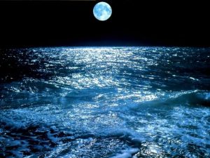 Moon & Waves