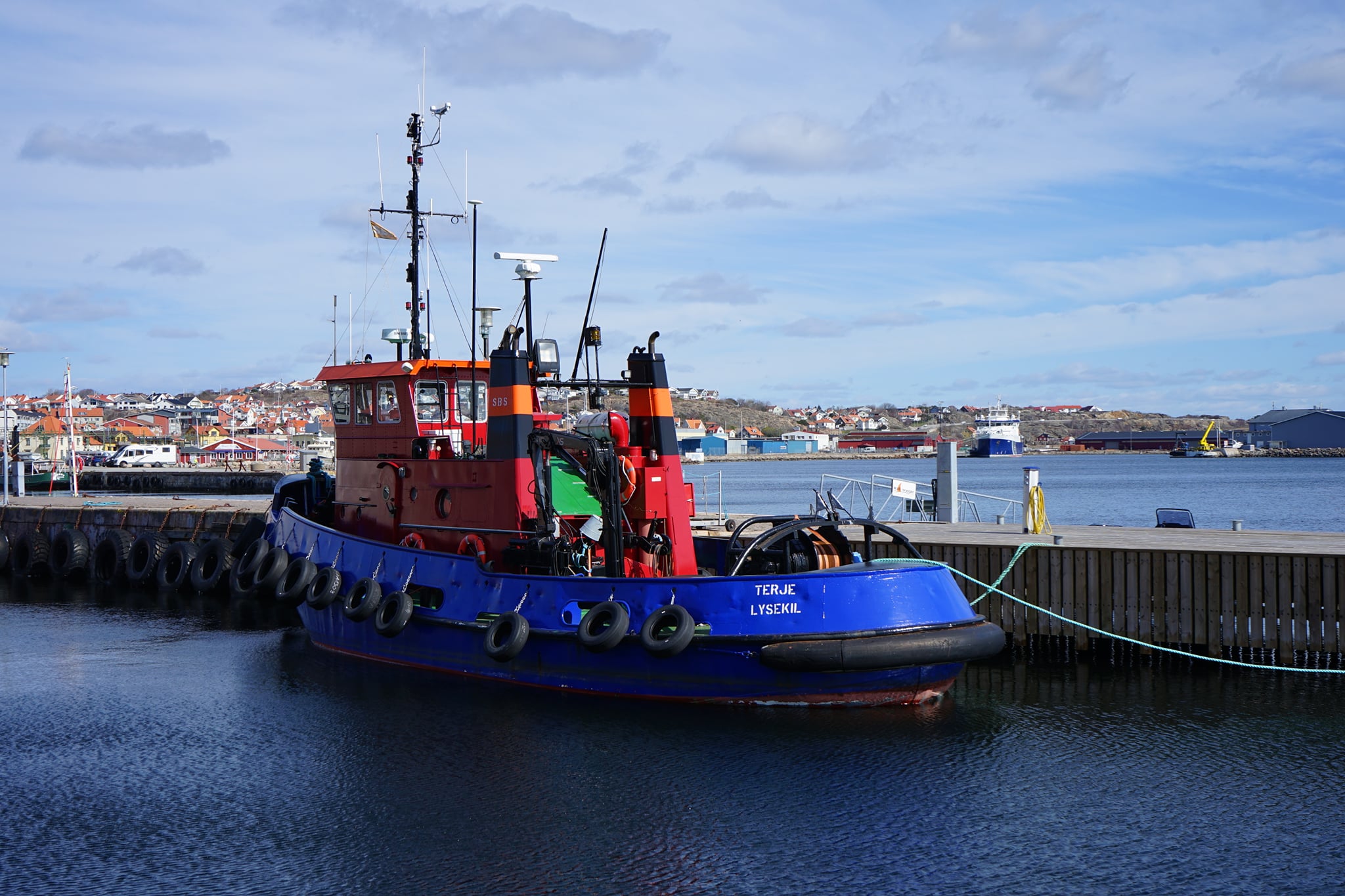 A fishing boat in Lysekil