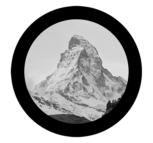 Matterhorn in circle