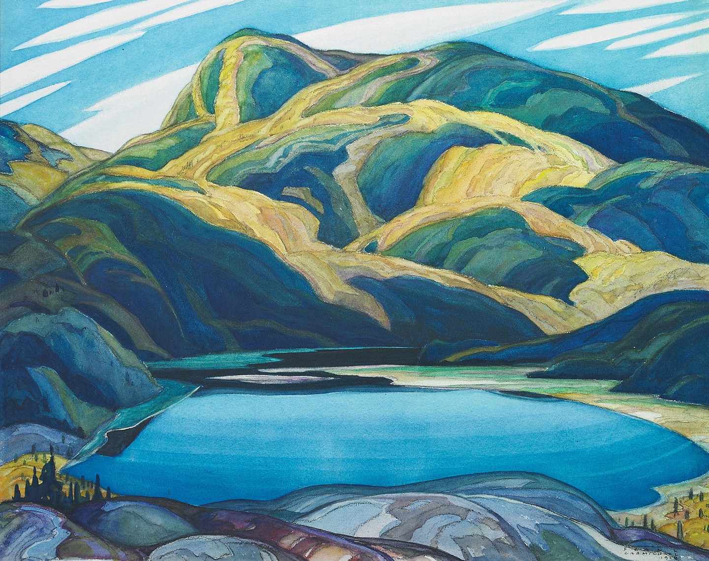 Landscape by Franklin Carmichael