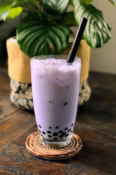 Taro milk tea