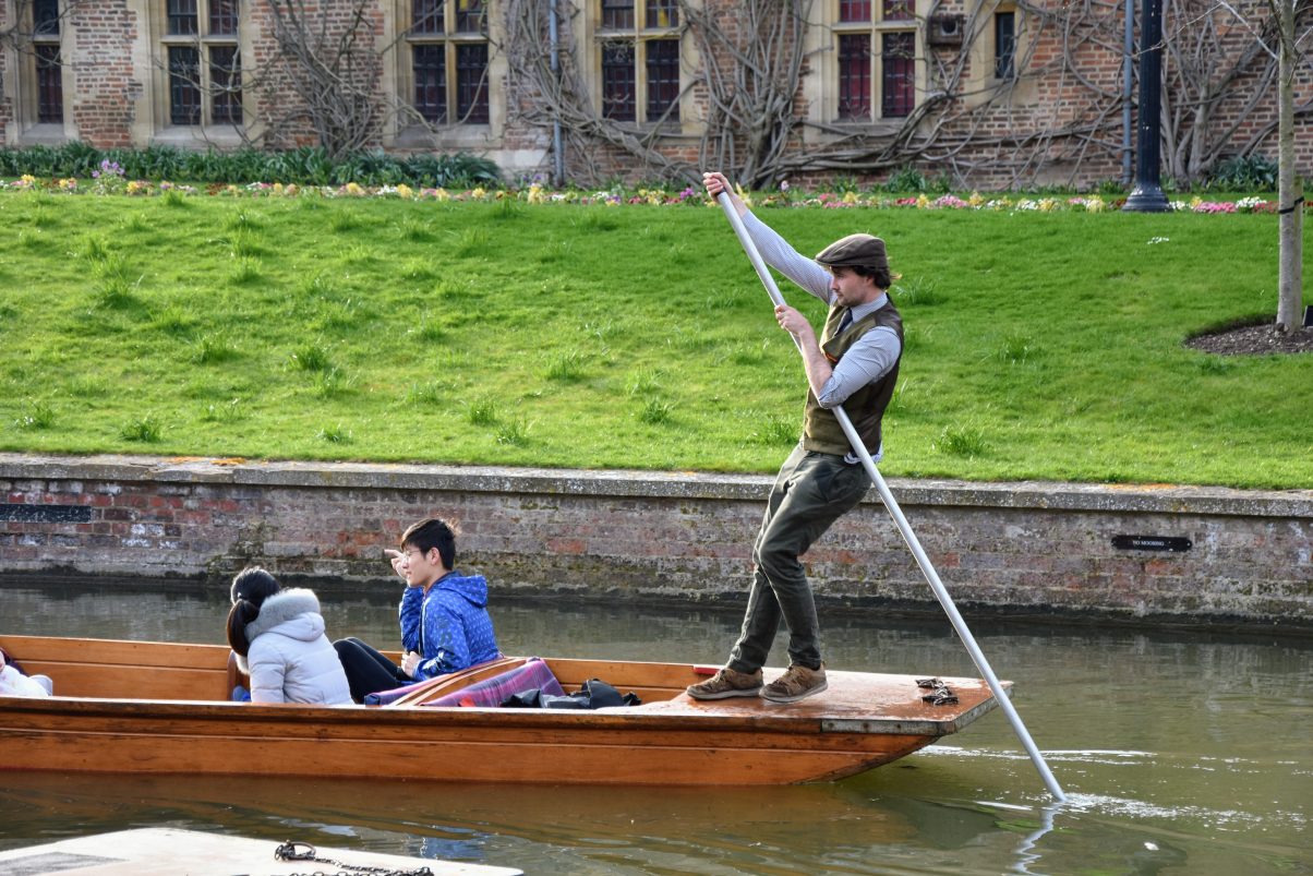 punting in cambridge